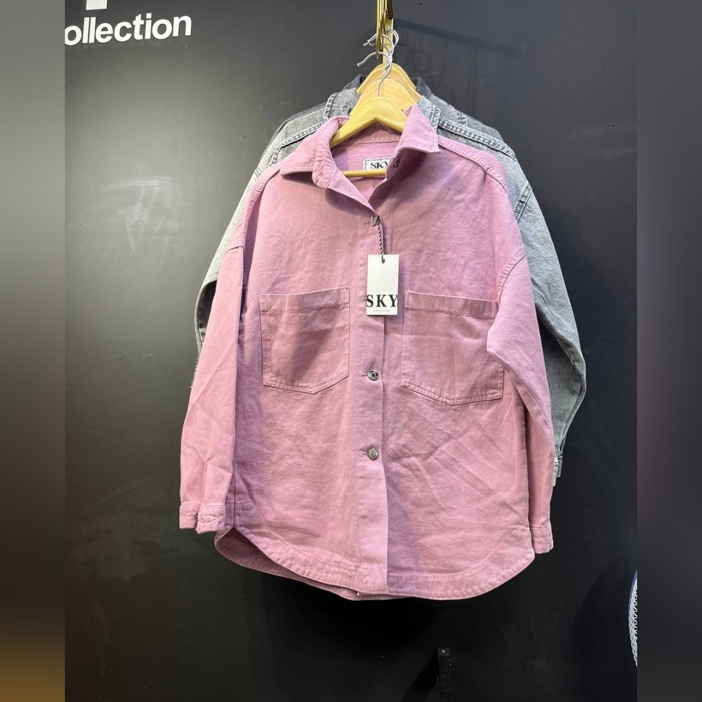 Women's denim coat (full color)
